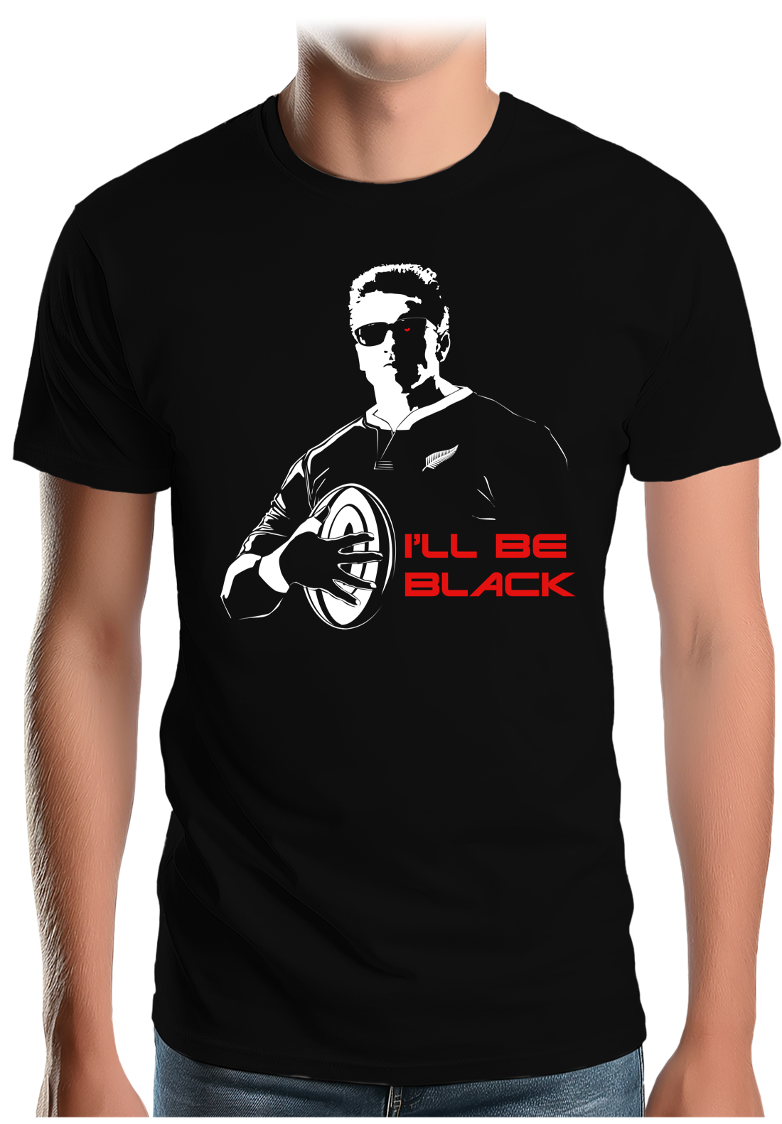 T-Shirt Homme Rugby will be black