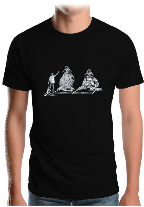 T-Shirt Homme La Course d'escargots