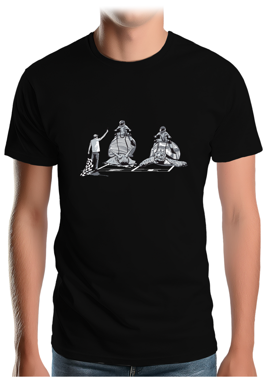 T-Shirt Homme La Course d'escargots