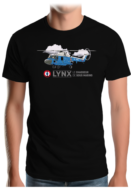 T-Shirt Homme Le Lynx des airs