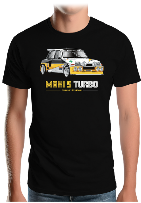 T-Shirt Homme Maxi 5 Turbo