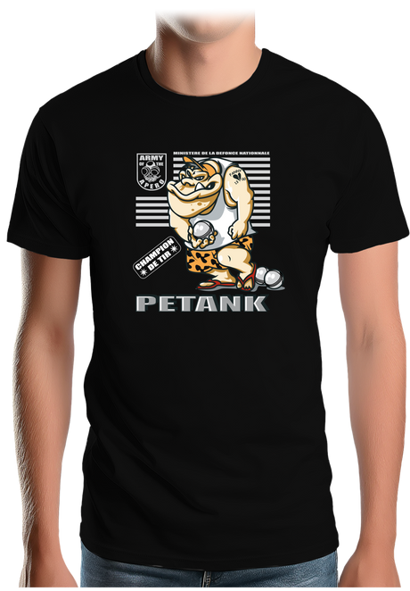 T-Shirt Homme Petank pour les costauds