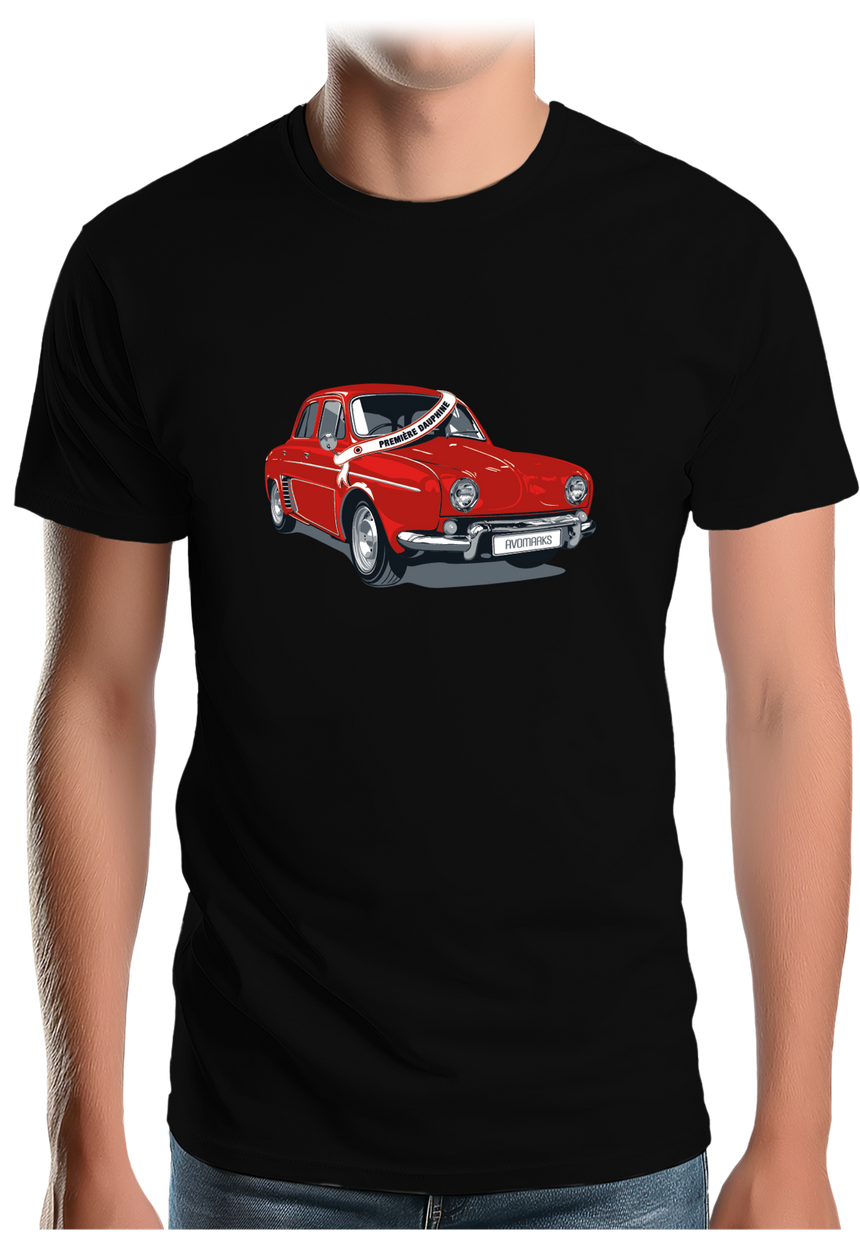 T-Shirt Homme Voiture première dauphine, miss France