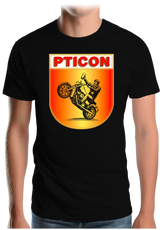 T-Shirt Homme Pticon la bière des motards fou