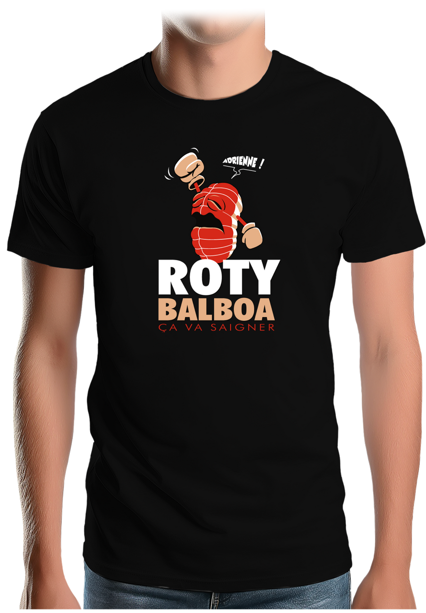 T-Shirt Homme Boxeur Roty Balboa