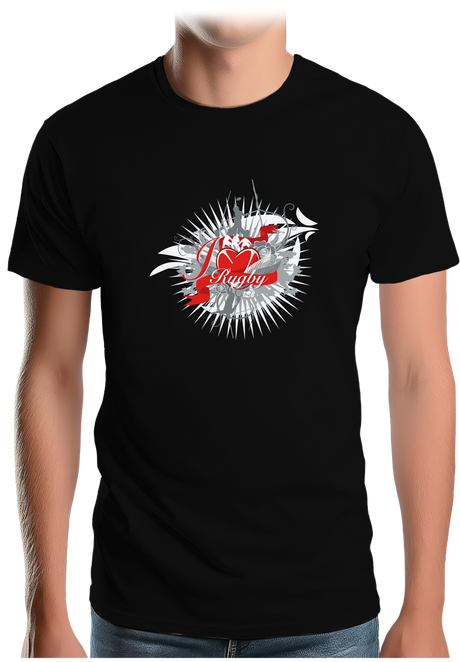T-Shirt Homme Rugby Love