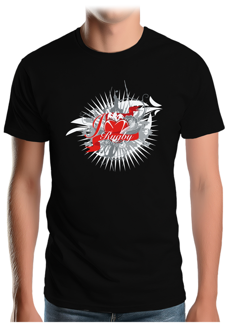 T-Shirt Homme Rugby Love