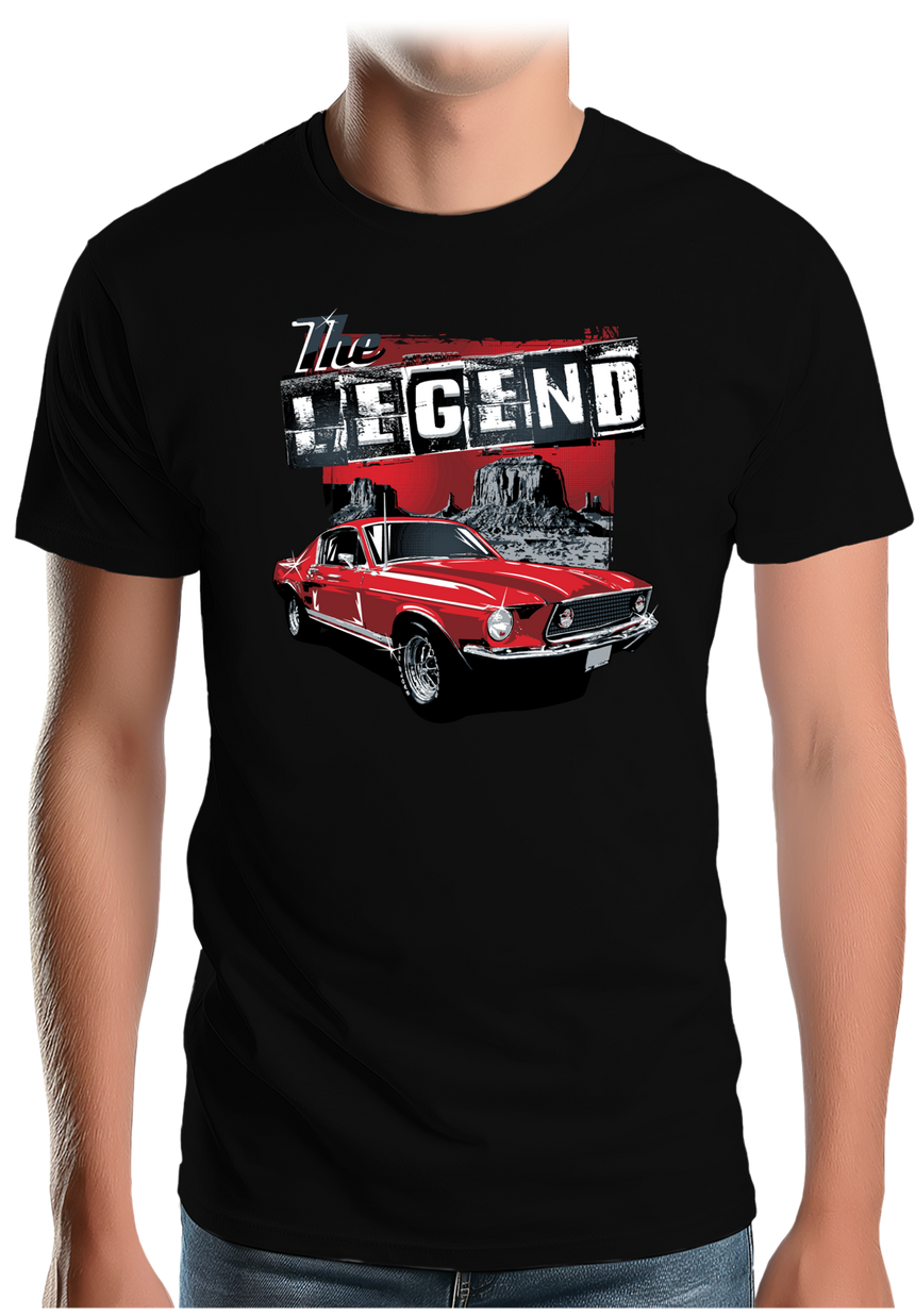 T-Shirt Homme Voiture The Fastback Legend