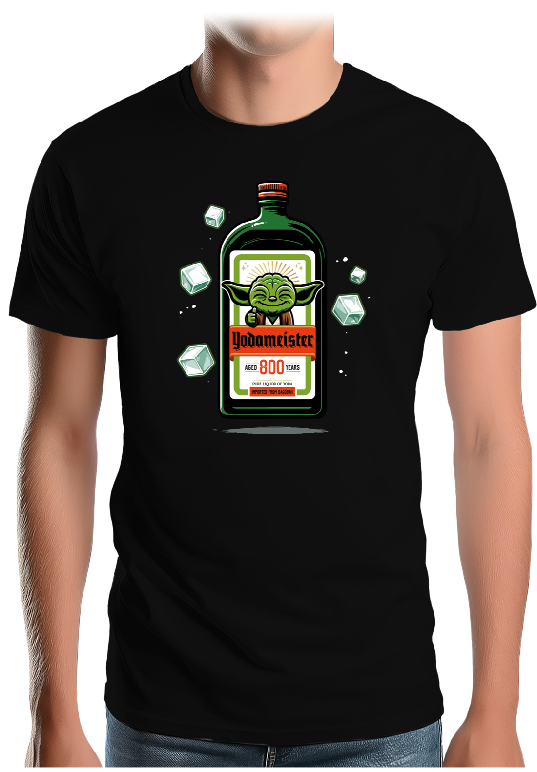 T-Shirt Homme Yodameister tu boiras