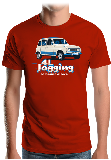 T-Shirt Homme 4L jogging