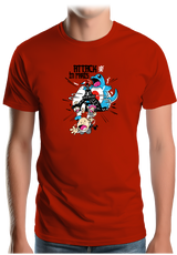 T-Shirt Homme Attack In Paris Carapuce