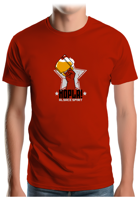 T-Shirt Homme Hopla Alsace Spirit