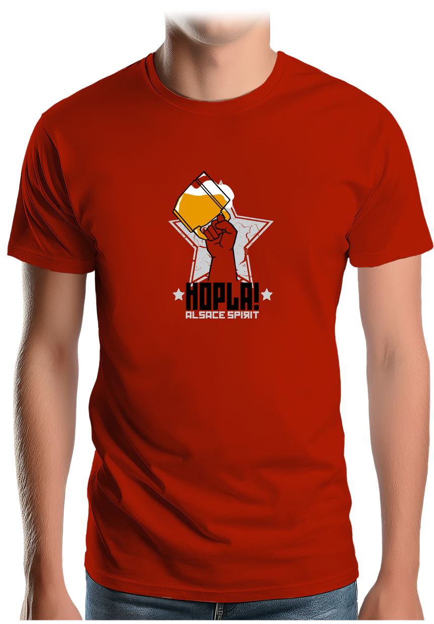T-Shirt Homme Hopla Alsace Spirit