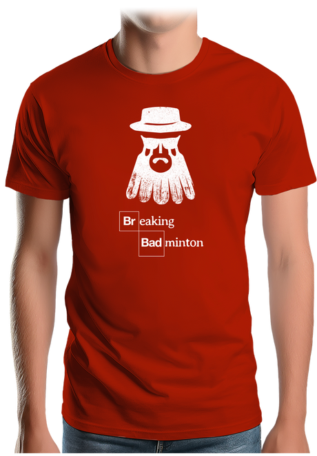 T-Shirt Homme Breaking Badminton