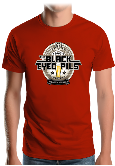 T-Shirt Homme Bière Black Eyed Pils