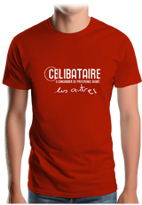 T-Shirt Homme Célibataire à consommer avant les autres