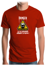 T-Shirt Homme Bouliste sous tension