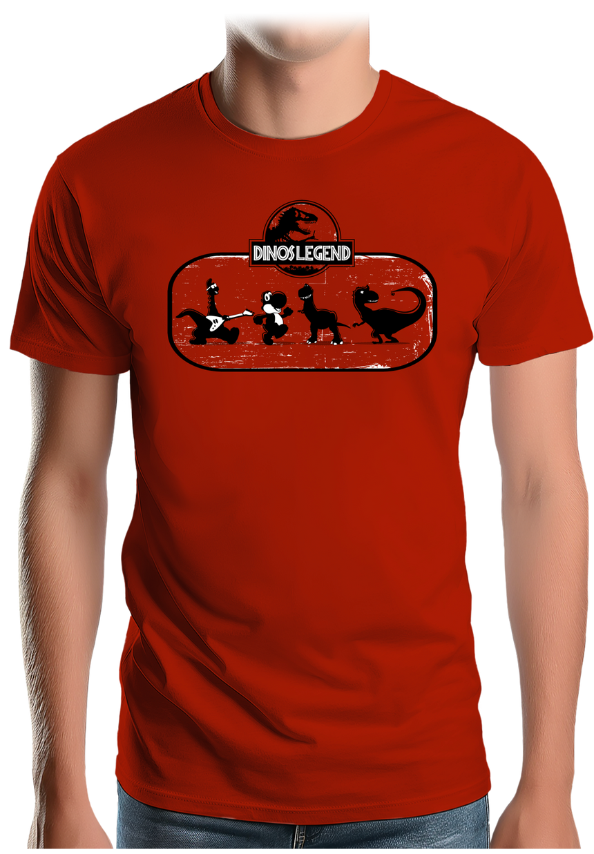 T-Shirt Homme Dinosaures legend