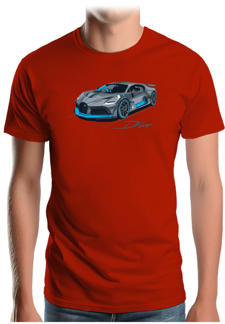 T-Shirt Homme Voiture L'hypercar Française