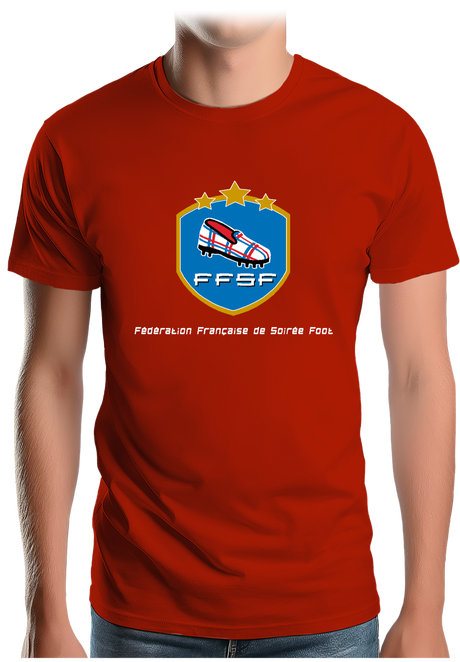 T-Shirt Homme Fédération Française de soirée foot
