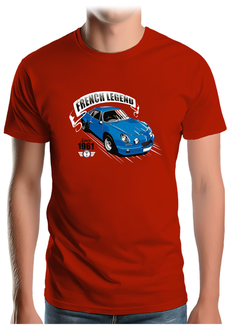 T-Shirt Homme Voiture French Legend 1961