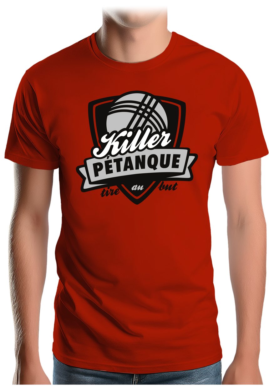 T-Shirt Homme Killer Pétanque