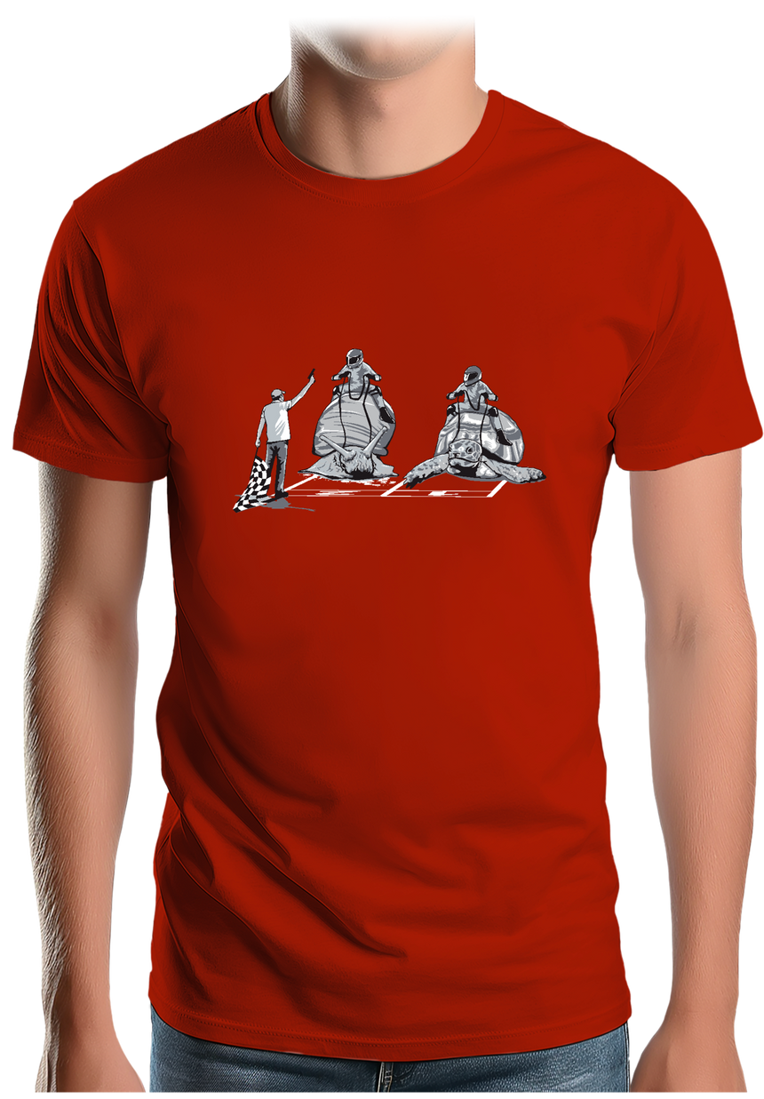 T-Shirt Homme La Course d'escargots