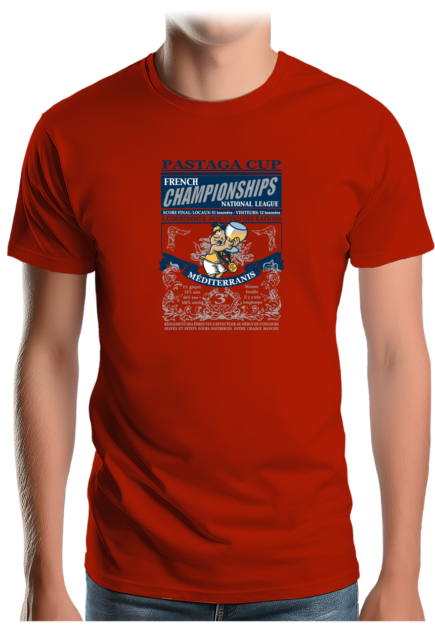 T-Shirt Homme Alcool Pastaga