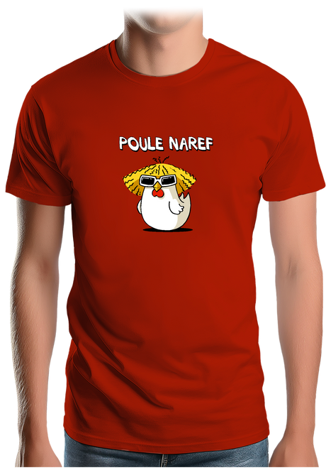 T-Shirt Homme Poule Naref