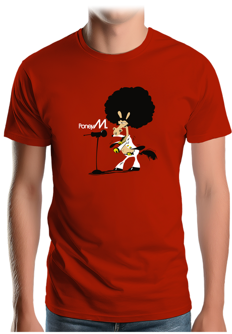 T-Shirt Homme Poney M