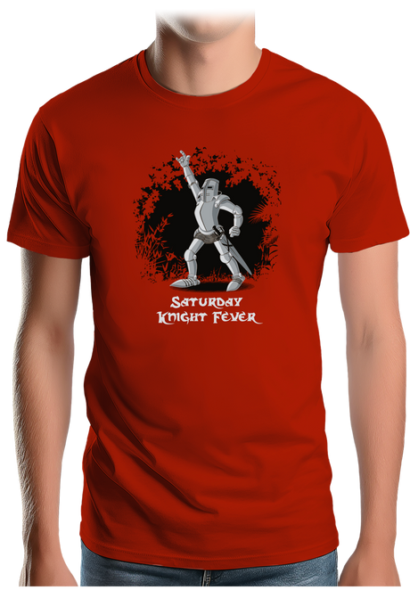 T-Shirt Homme Saturday night fever le chevalier disco