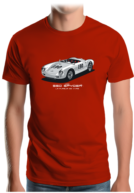 T-Shirt Homme Voiture 550 spyder