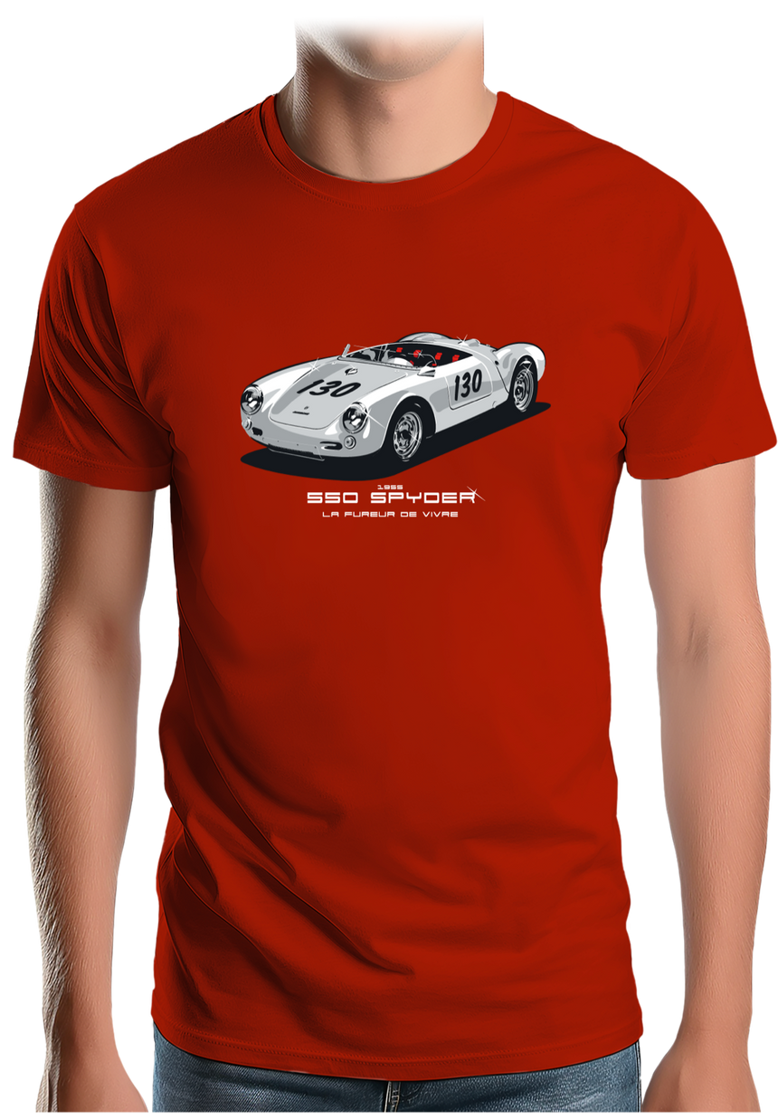 T-Shirt Homme Voiture 550 spyder