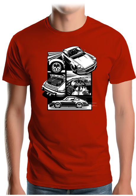 T-Shirt Homme 930 TURBO BANDE DESSINÉ