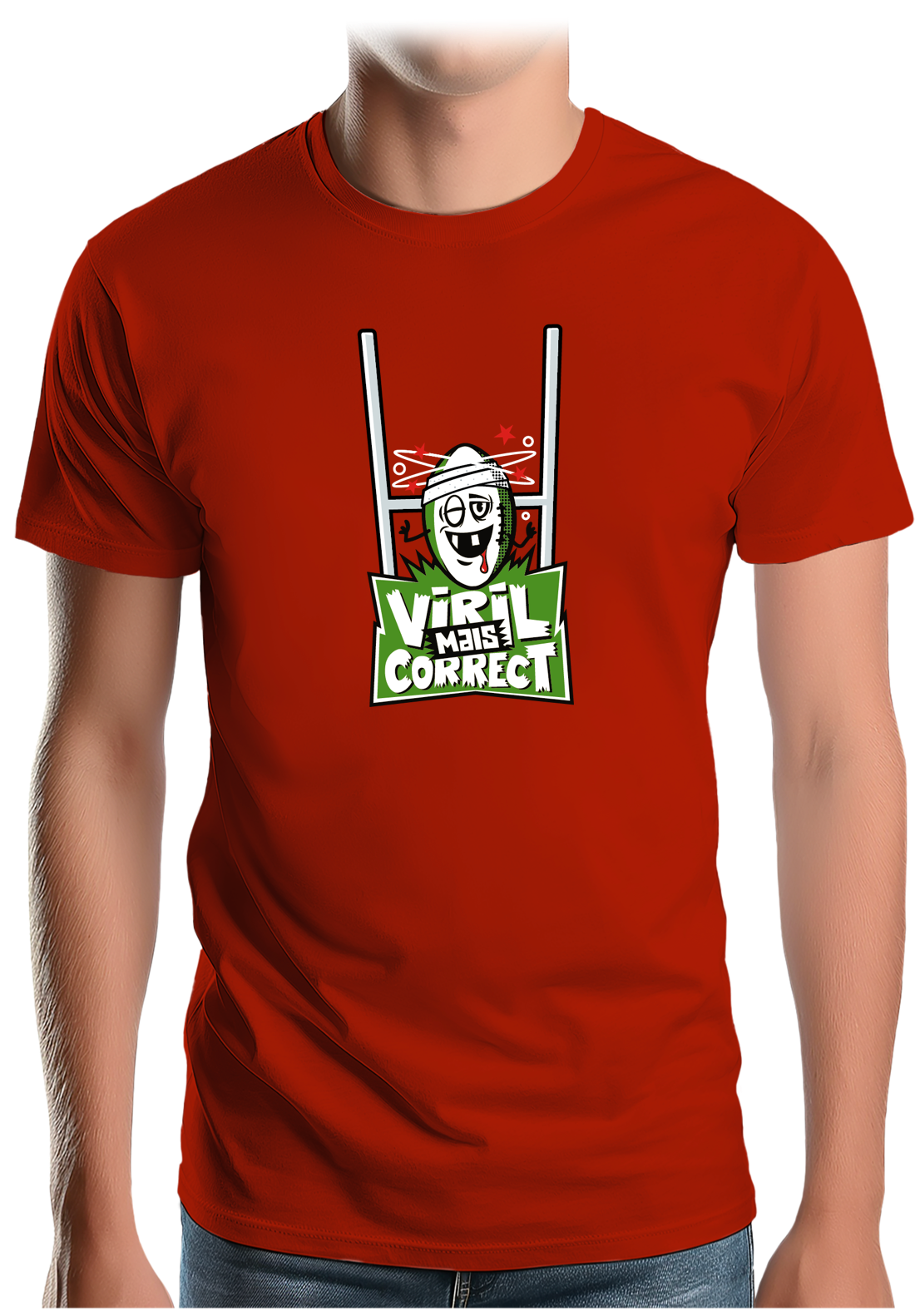 T-Shirt Homme Viril mais correct