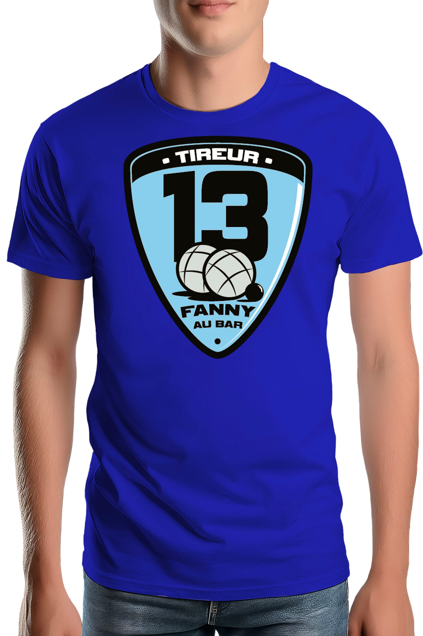 T-Shirt Homme Fanny au bar, Tireur