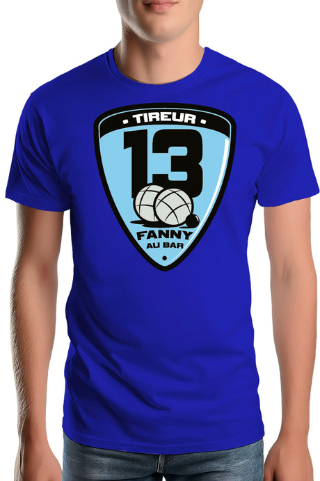 T-Shirt Homme Fanny au bar, tireur