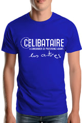 T-Shirt Homme Célibataire à consommer avant les autres