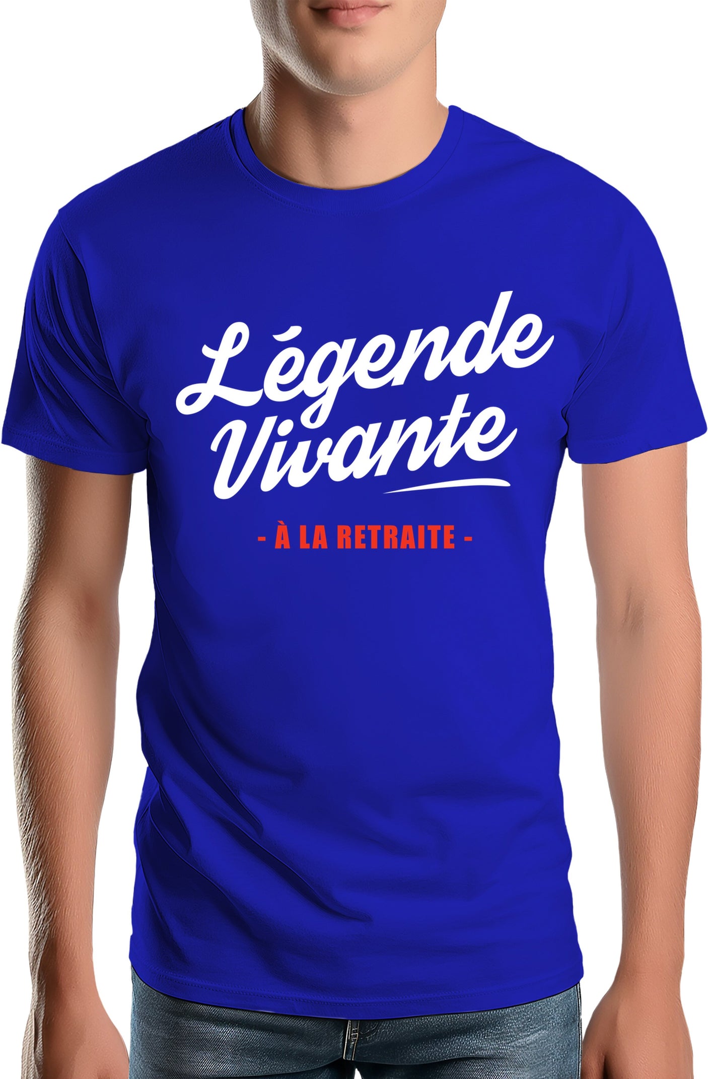 Tee-Shirt Homme Légende vivante à la retraite