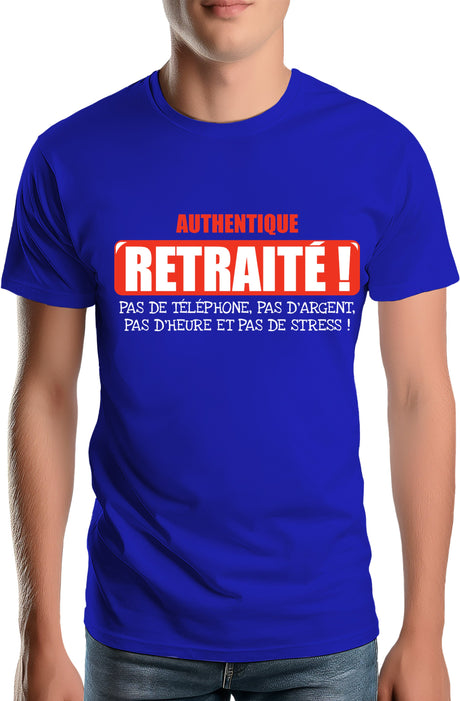 Tee-Shirt Homme La veritée sur les retraités
