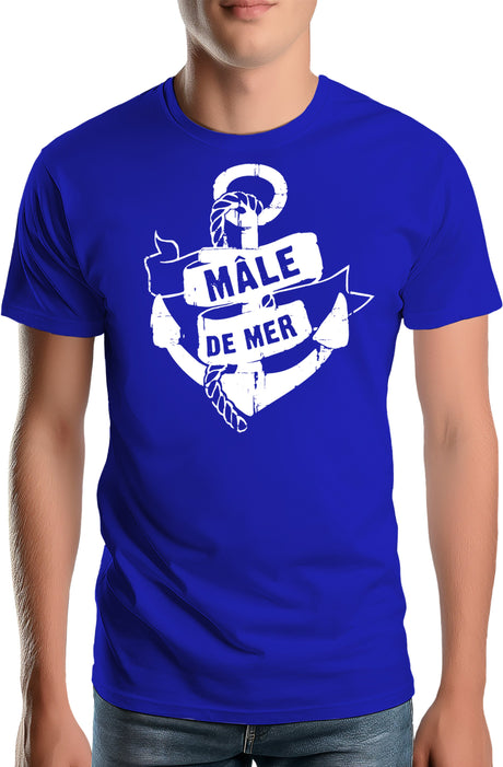 T-Shirt Homme Je suis le mâle de mer