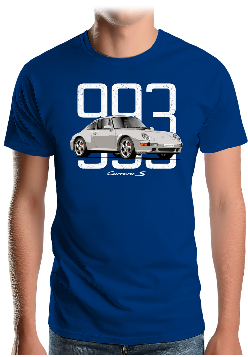 T-Shirt Homme Voiture 993, une histoire d'amour