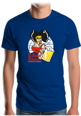 T-Shirt Homme La blonde alsacienne