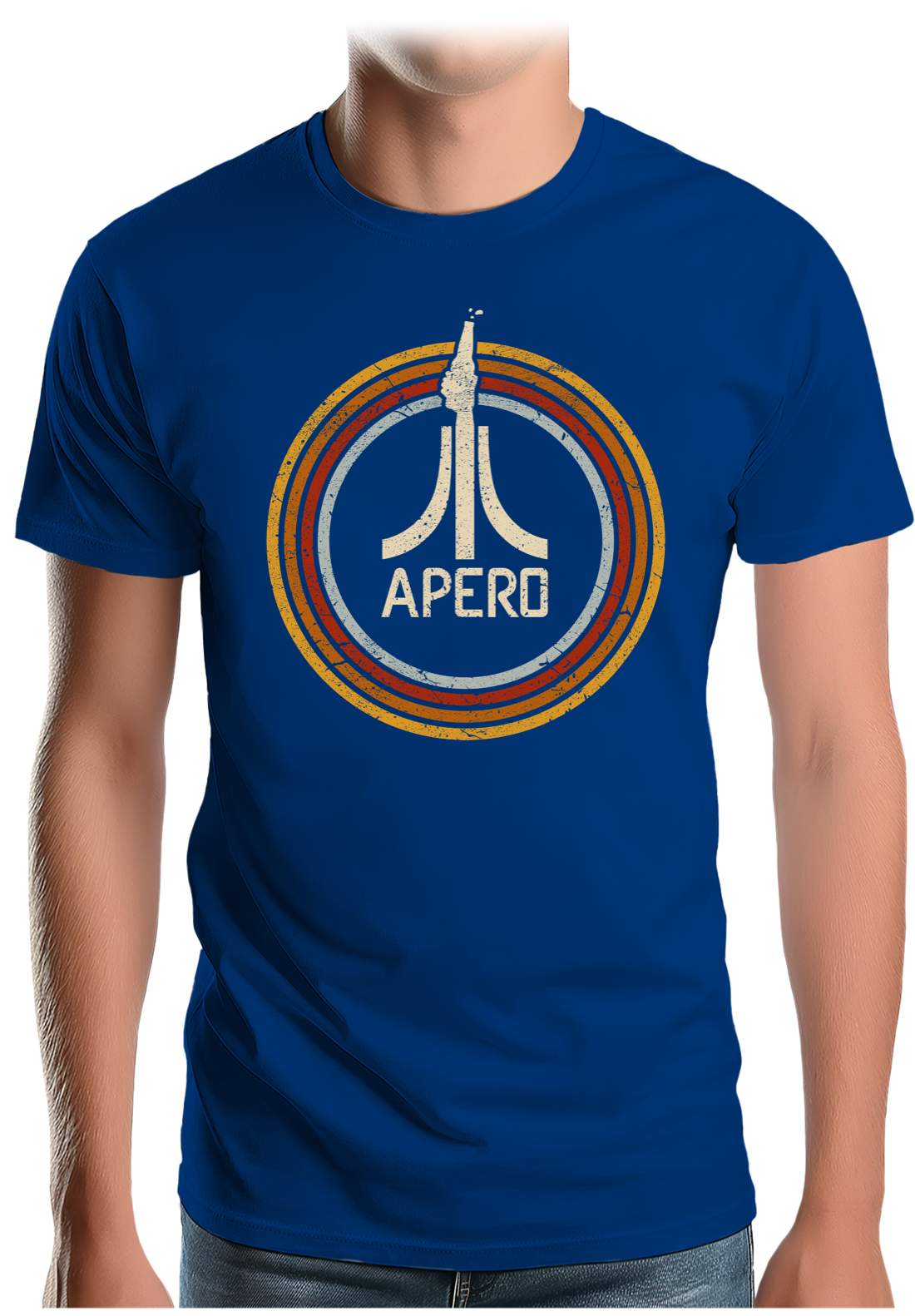 T-Shirt Homme Apéro rétro