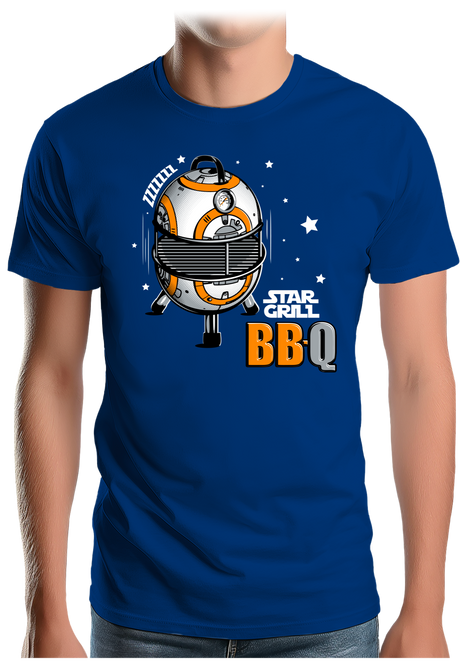 T-Shirt Homme BBQ Wars le retour de star grill
