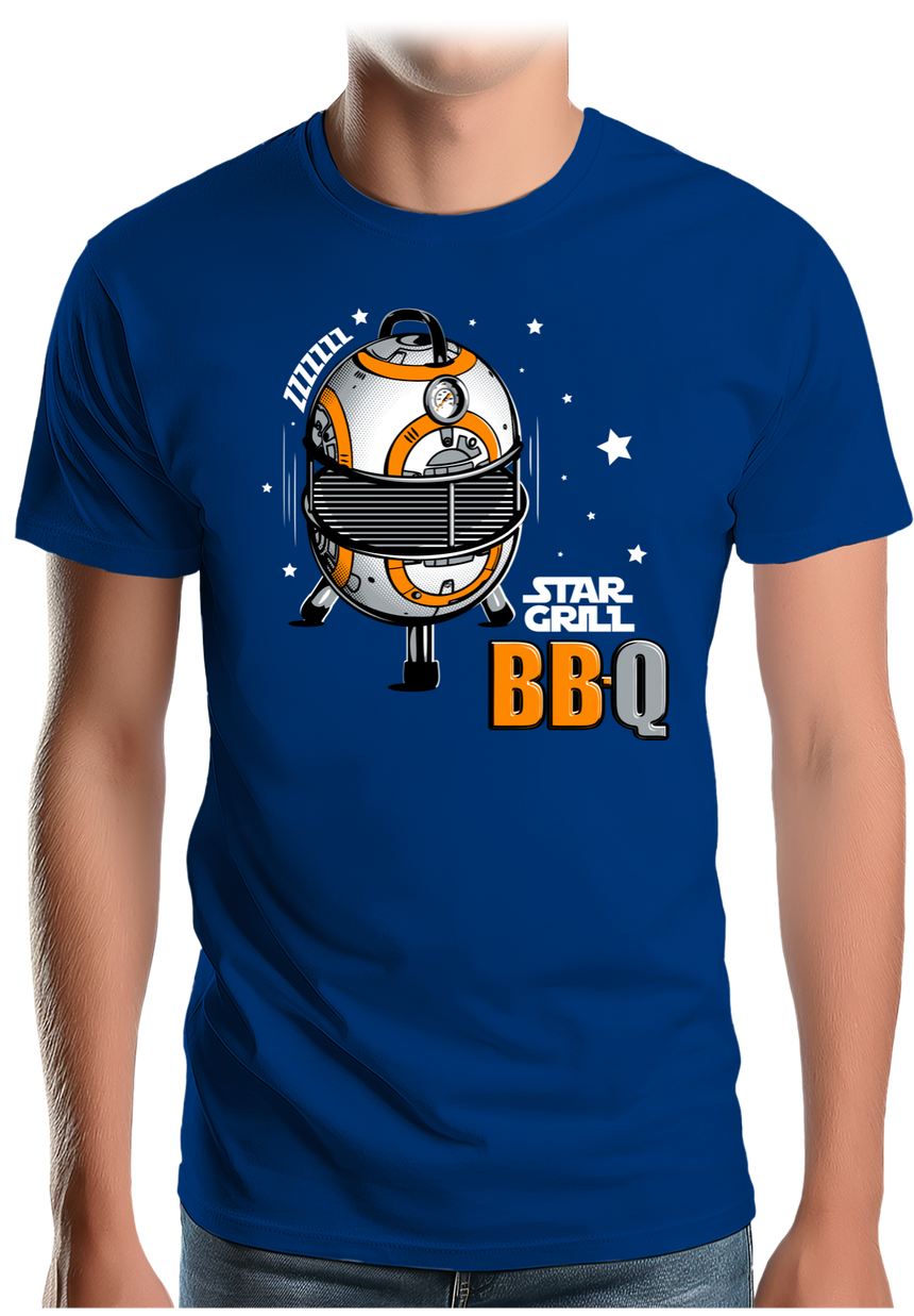 T-Shirt Homme BBQ Wars le retour de star grill