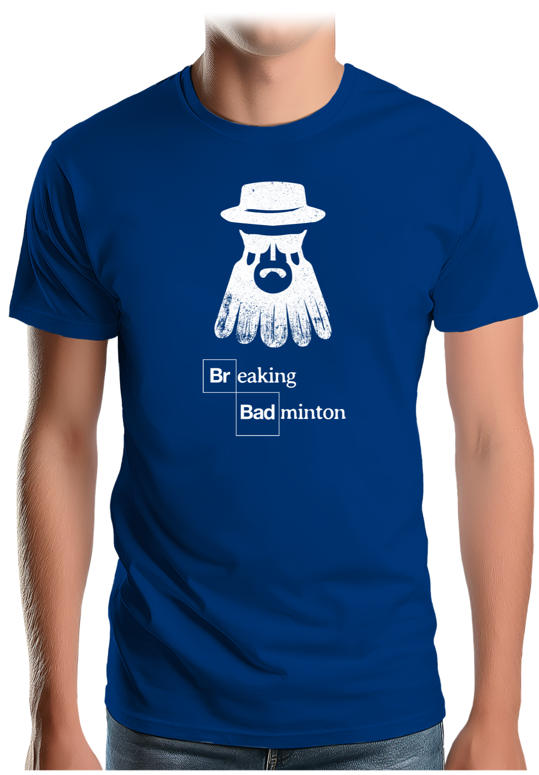 T-Shirt Homme Breaking Badminton