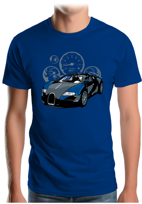 T-Shirt Homme Voiture Top Speed Bug