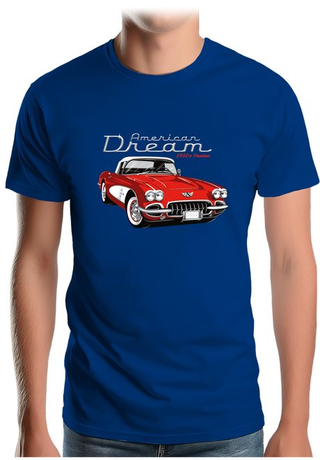 T-Shirt Homme Voiture American Dream Stingray