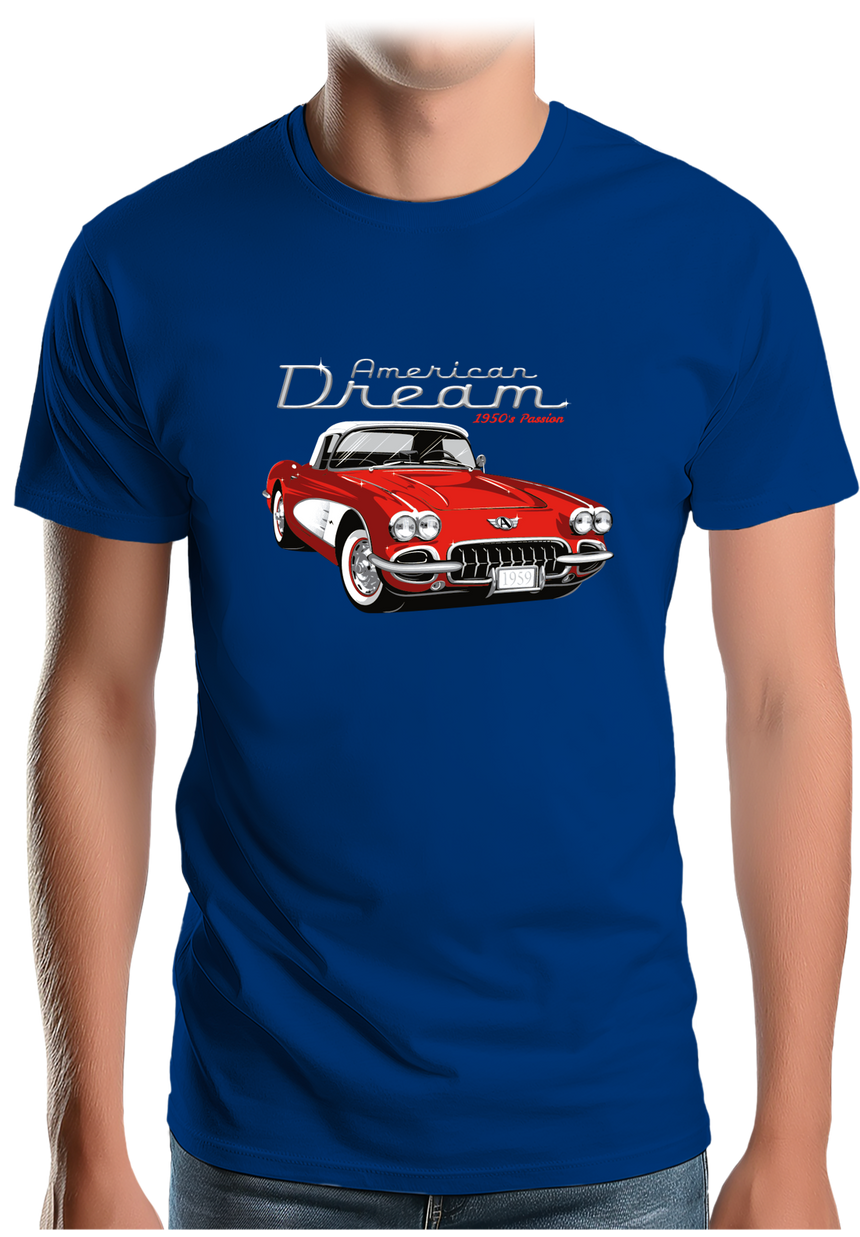 T-Shirt Homme Voiture American Dream Stingray